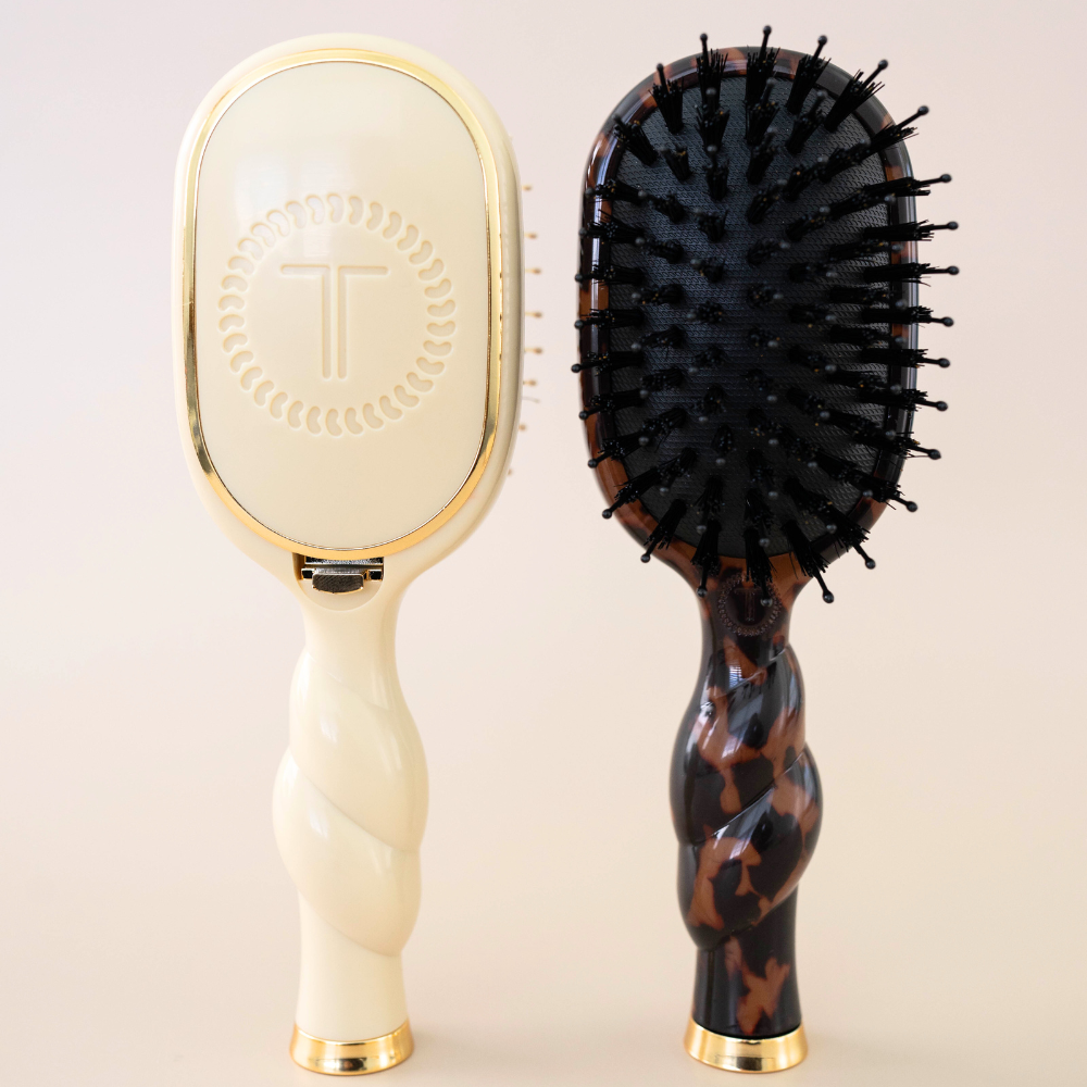 Mini Boar Brush | Tortoise