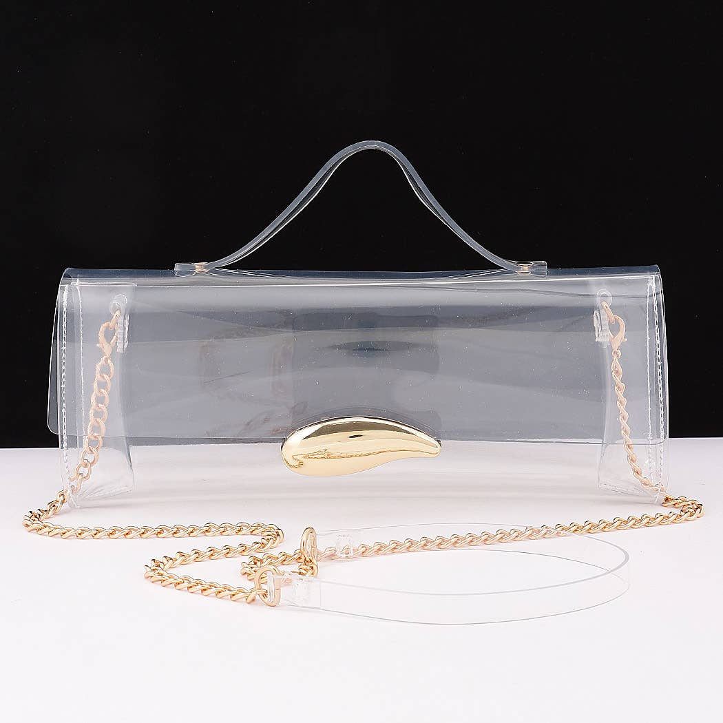 Transparent Top Handle Bag