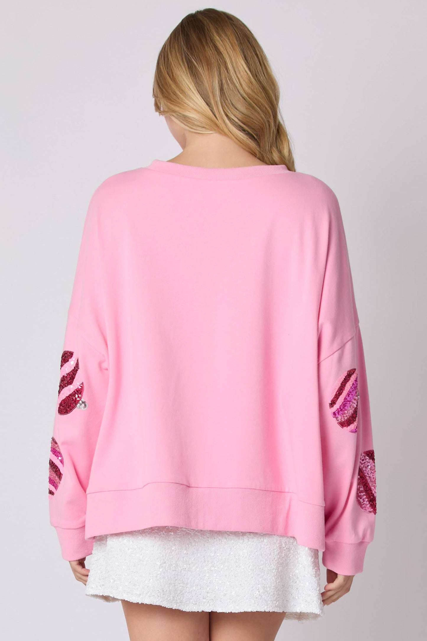 Embroidery Oversized Sweatshirts