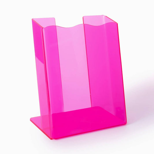 1-Pocket Acrylic Display - Hot Pink