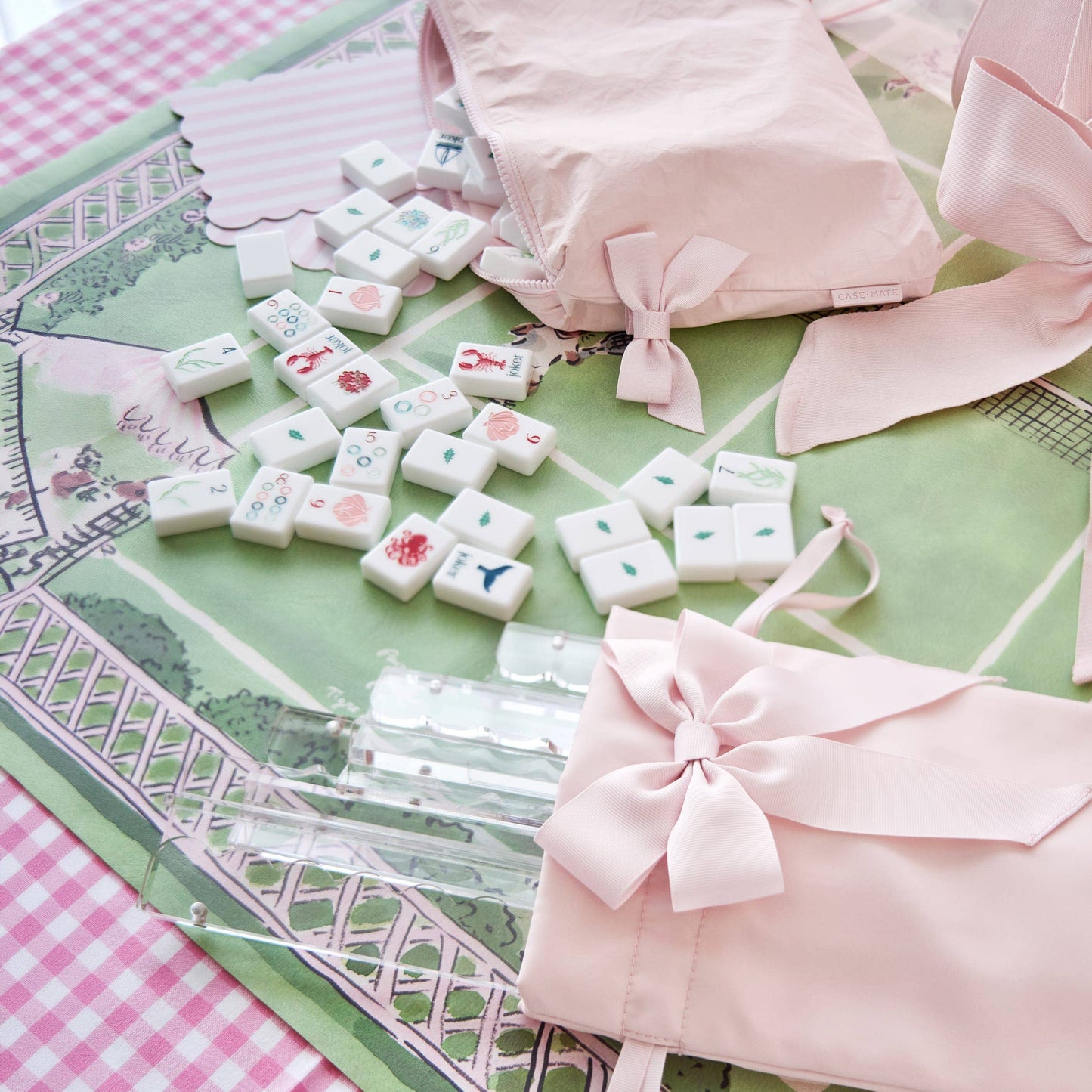 Case-Mate Mahjong Jelly Tote Set