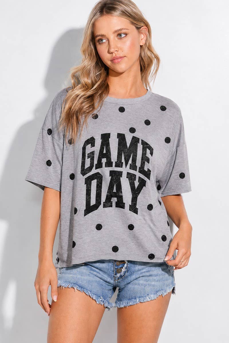 Gameday Print Top