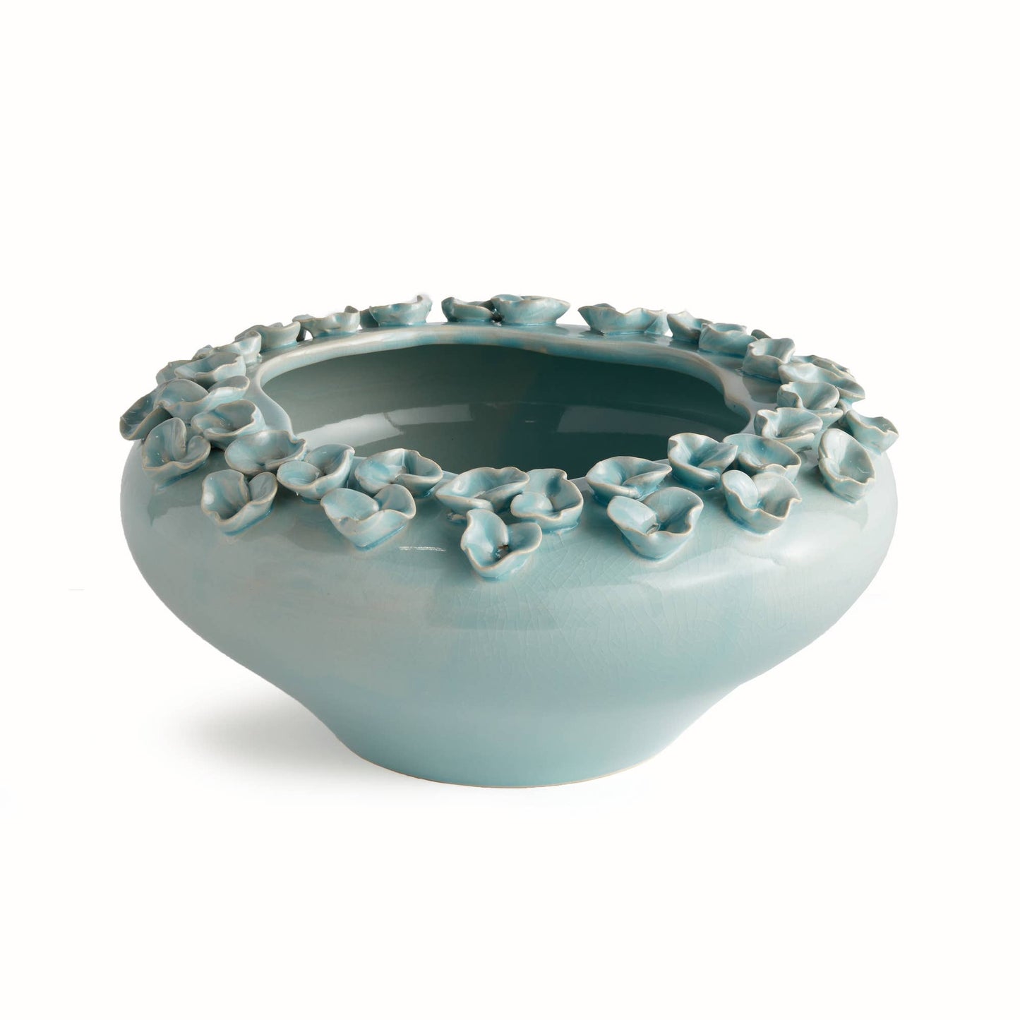 Petite Fleur Decorative Bowl, Blue
