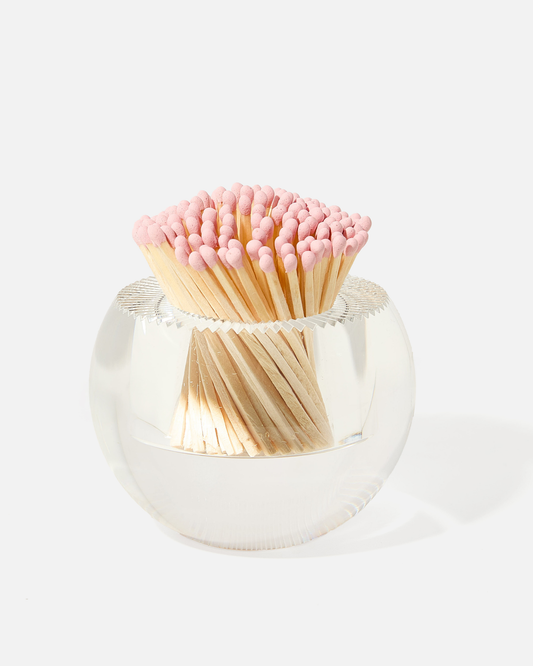 Round Match Striker - Light Pink Matches