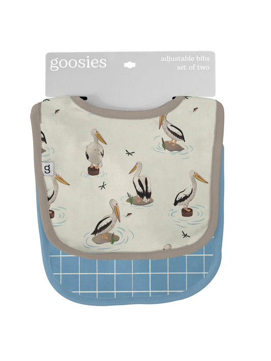 Pelicans Bib Set of 2  (New) 
