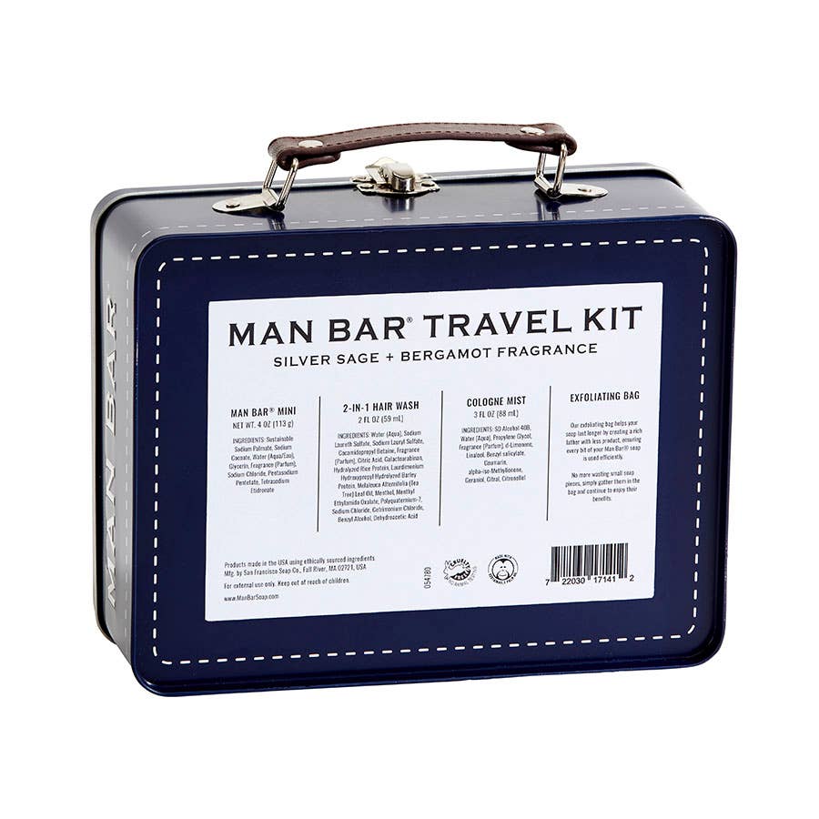 MAN BAR TRAVEL TIN KIT MIDNIGHT AMBER