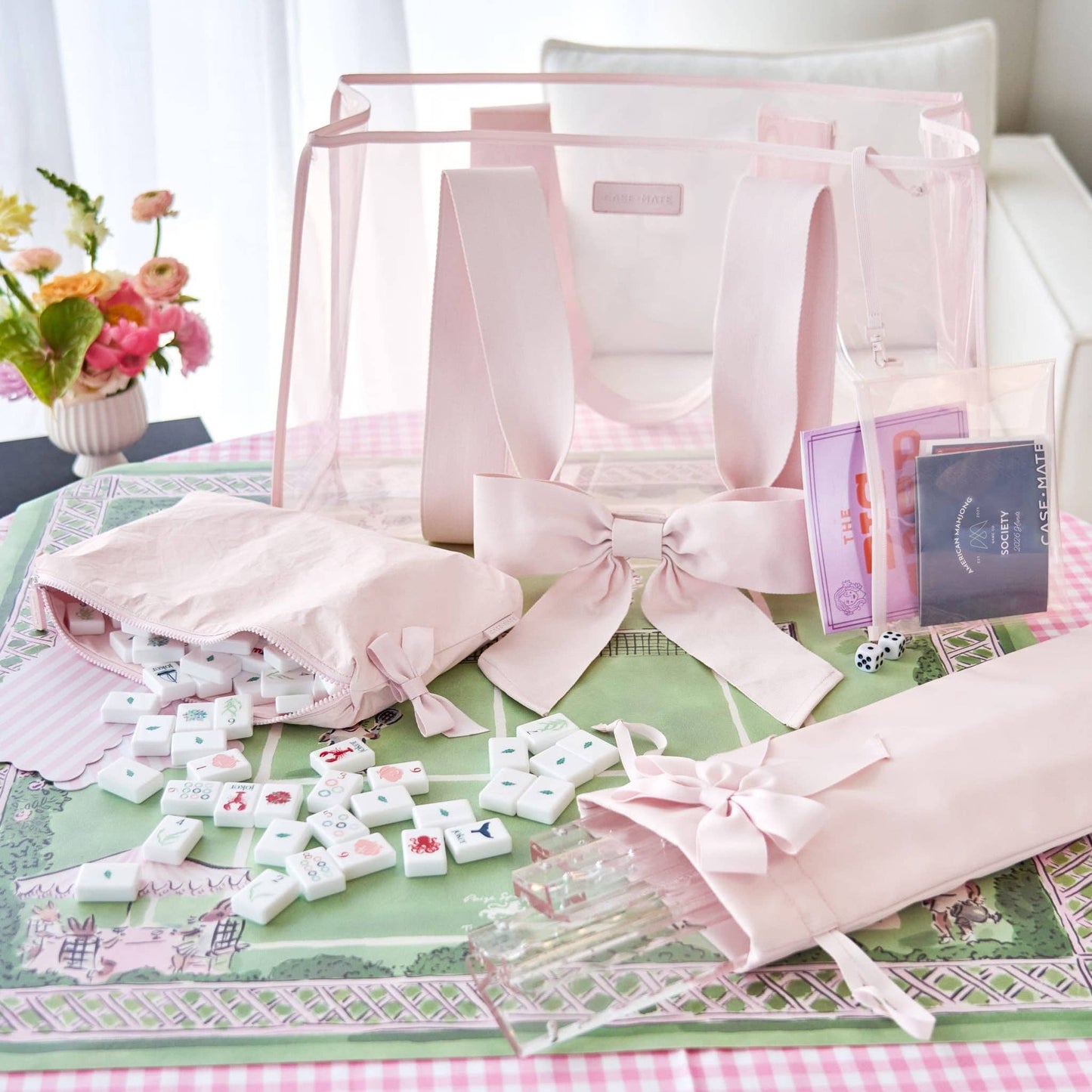 Case-Mate Mahjong Jelly Tote Set