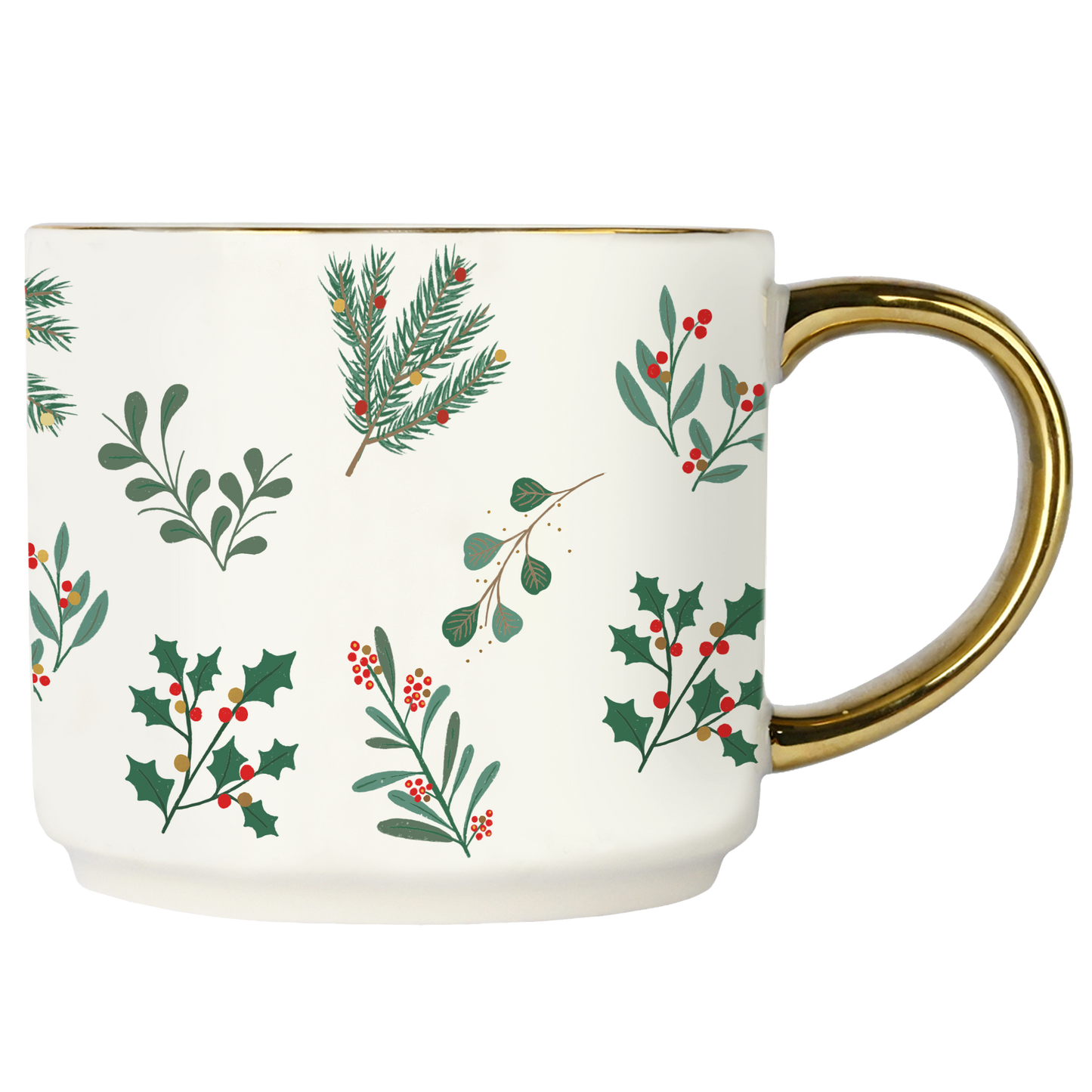 *NEW* Holiday Greenery Coffee Mug - Christmas Decor