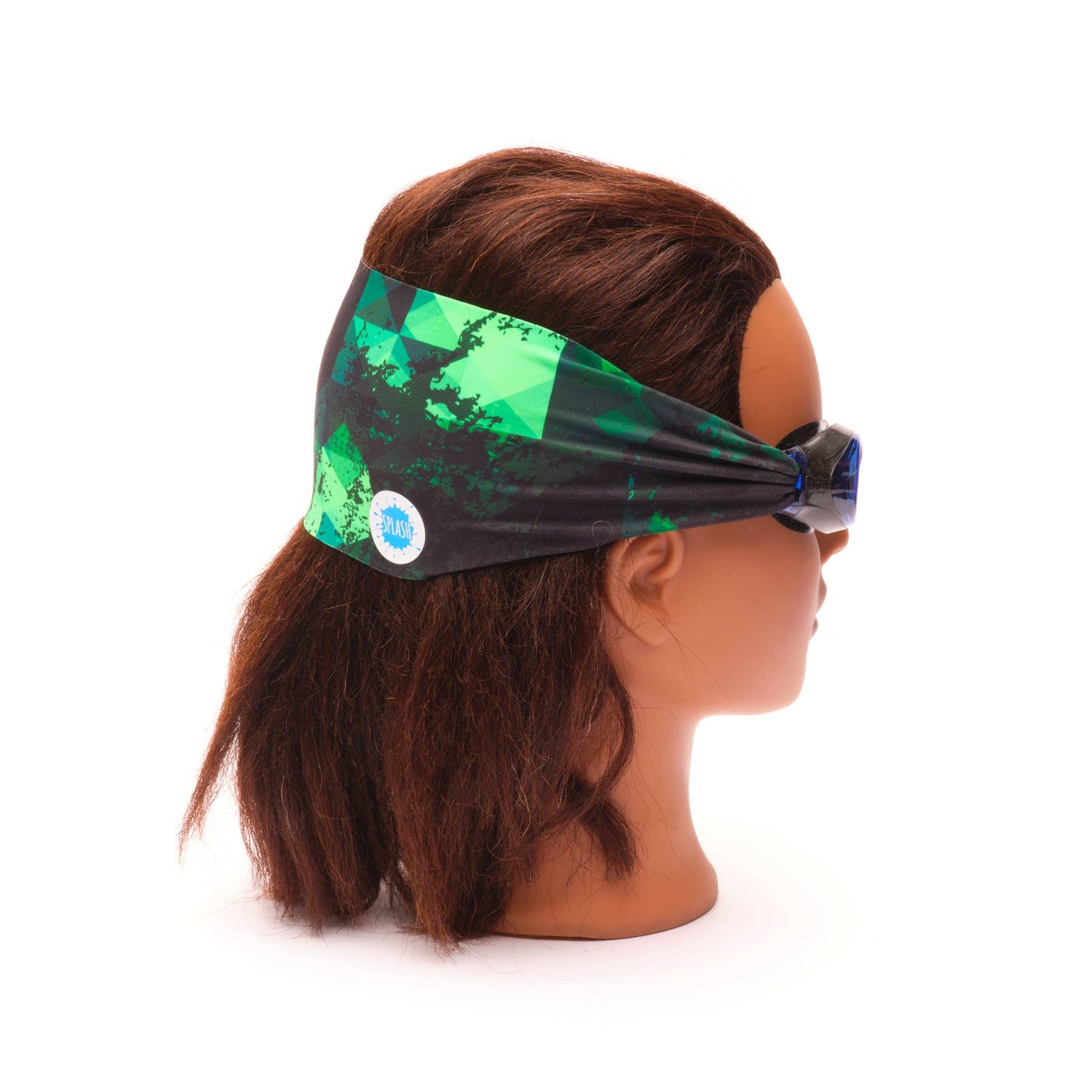 Green Fusion Swim Goggles