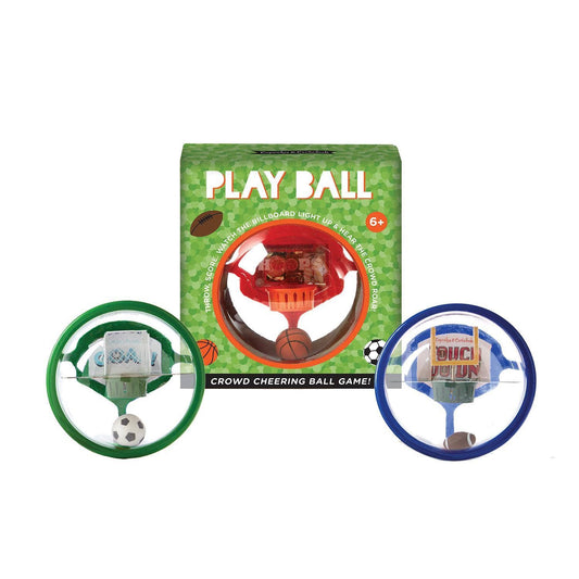 Play Ball Game with Lights/Sound in Gift Box Asst 3 Sports