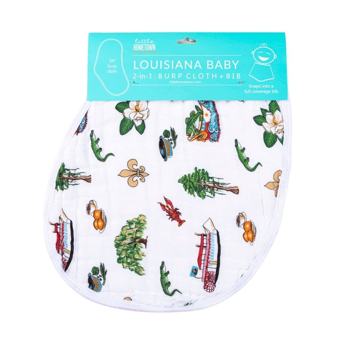 Louisiana Burp and Bib