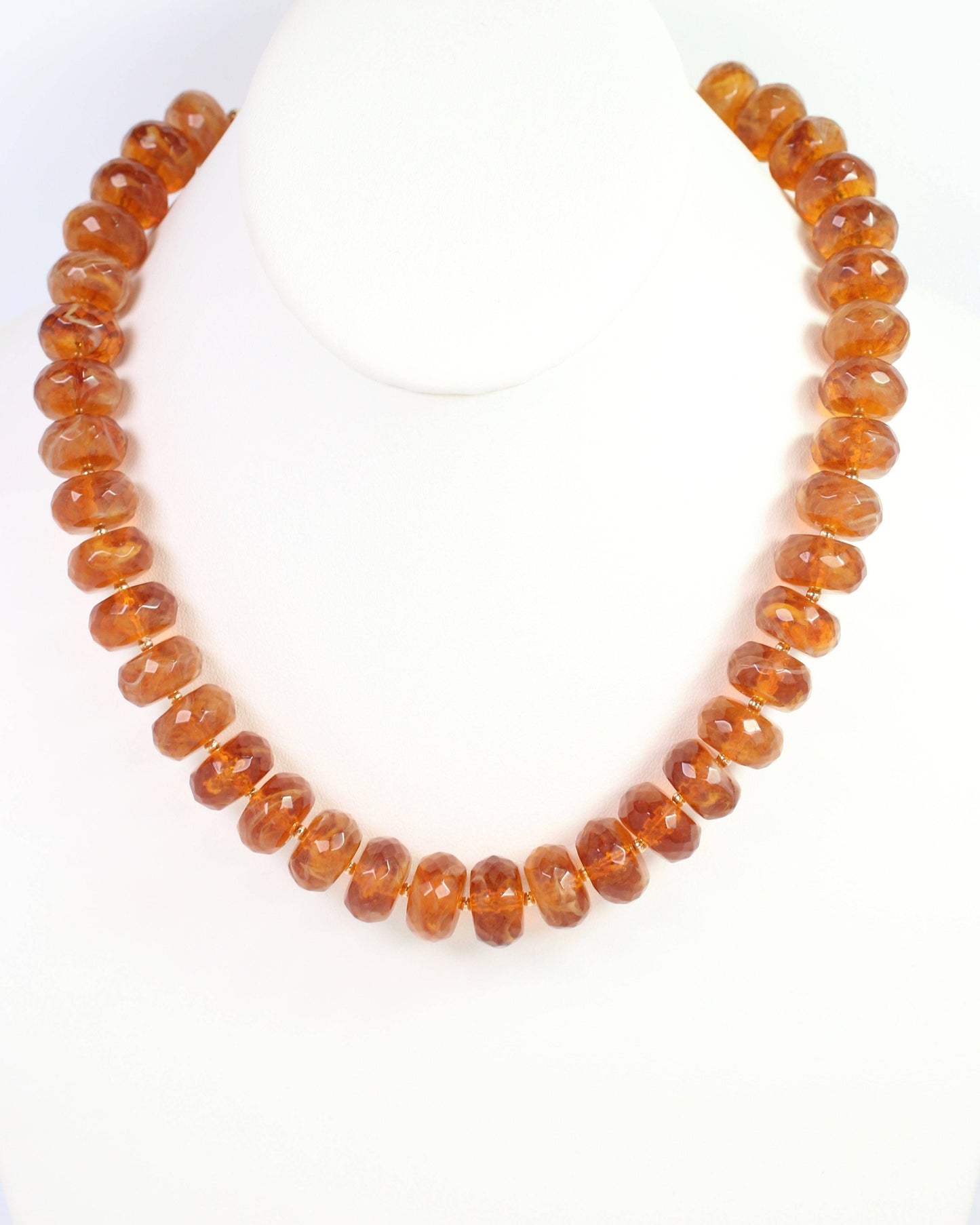 Mansfield Beaded Necklace Tortoise