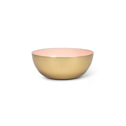 Mini Enamel Bowl-Blush Pink-4"D