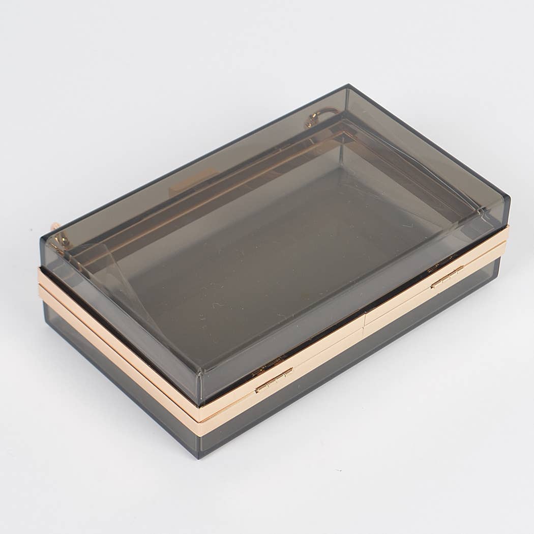 Plastic Link Handle Clear Clutch