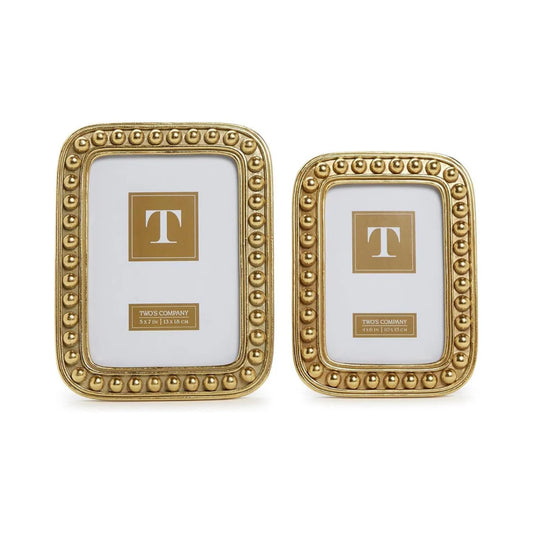 Gold Ball Photo Frame 4x6