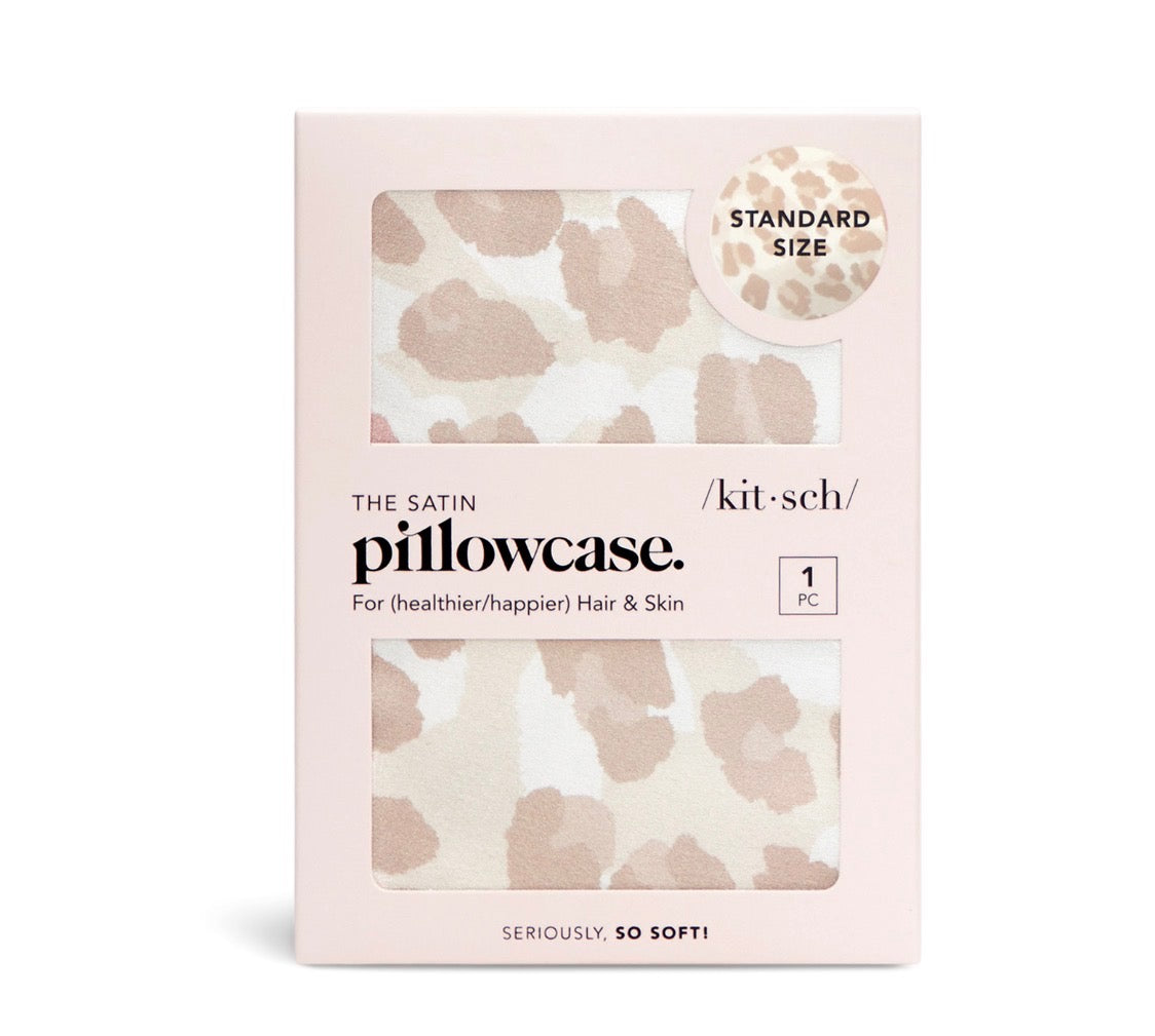 Satin Pillowcase - Leopard