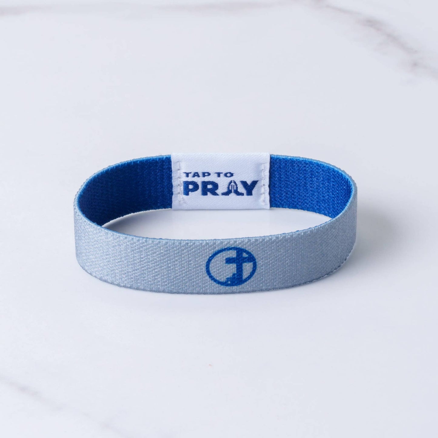 Tap To Pray™ Wristbands - Navy & Grey