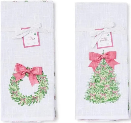 Bow-tiful Set of 2 Dish Towels