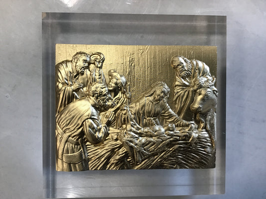 ED Nativity 4x4 Acrylic