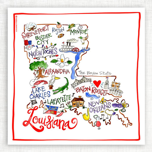 Louisiana Kitchen Towel