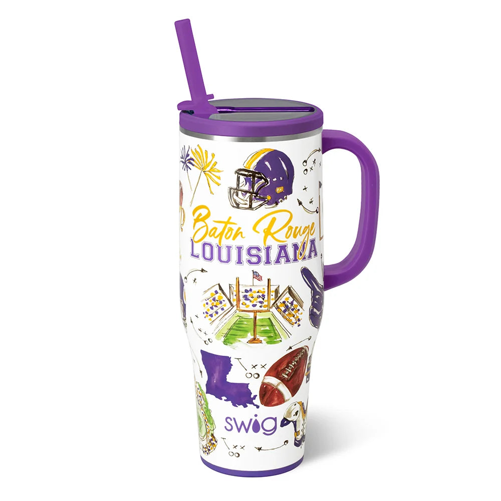 Tailgates in BR Mega Mug (40oz)-SWIG