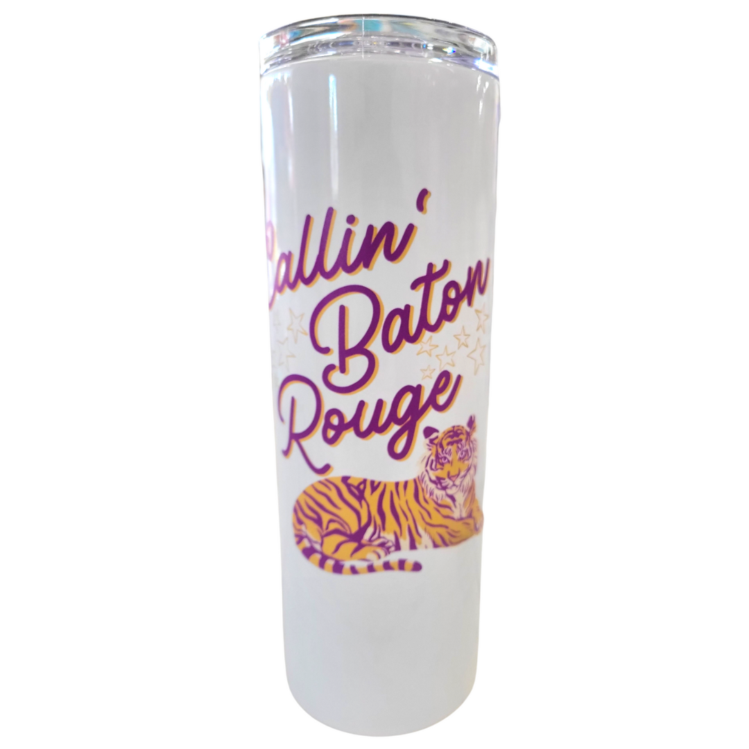 Callin' Baton Rouge 20oz Insulated Tumbler