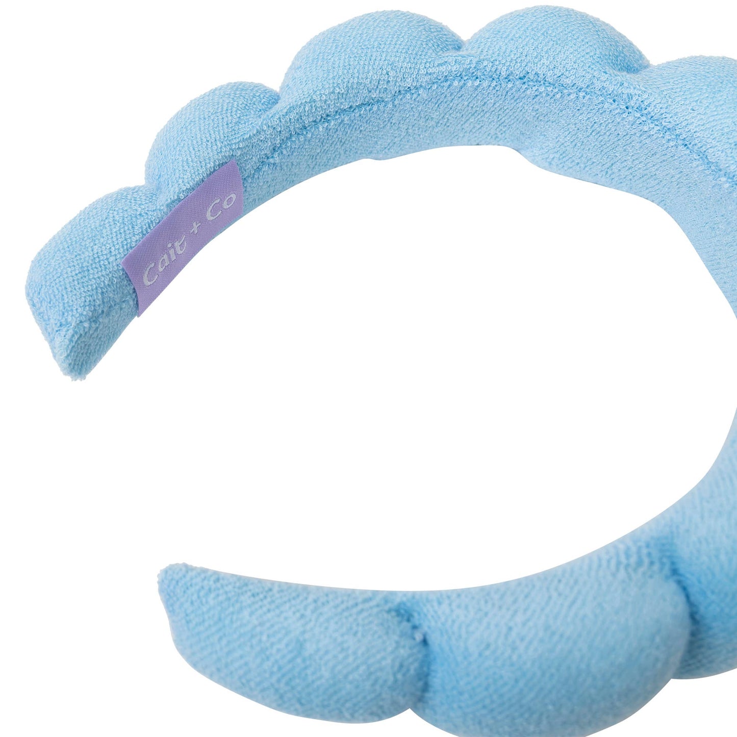 Plush Spa Headband - Sapphire | Gem Collection