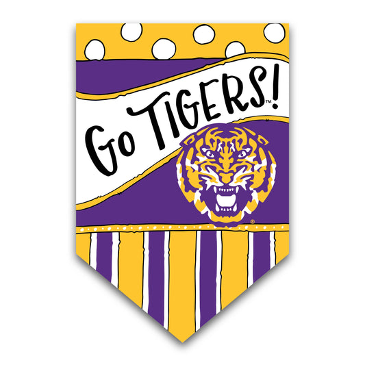 LSU Dots and Stripes Flag