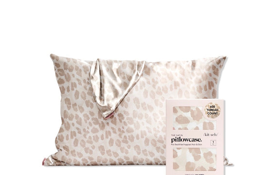 Satin Pillowcase - Leopard