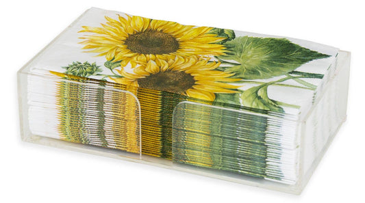 Paper Guest Towel Acrylic Caddy clear