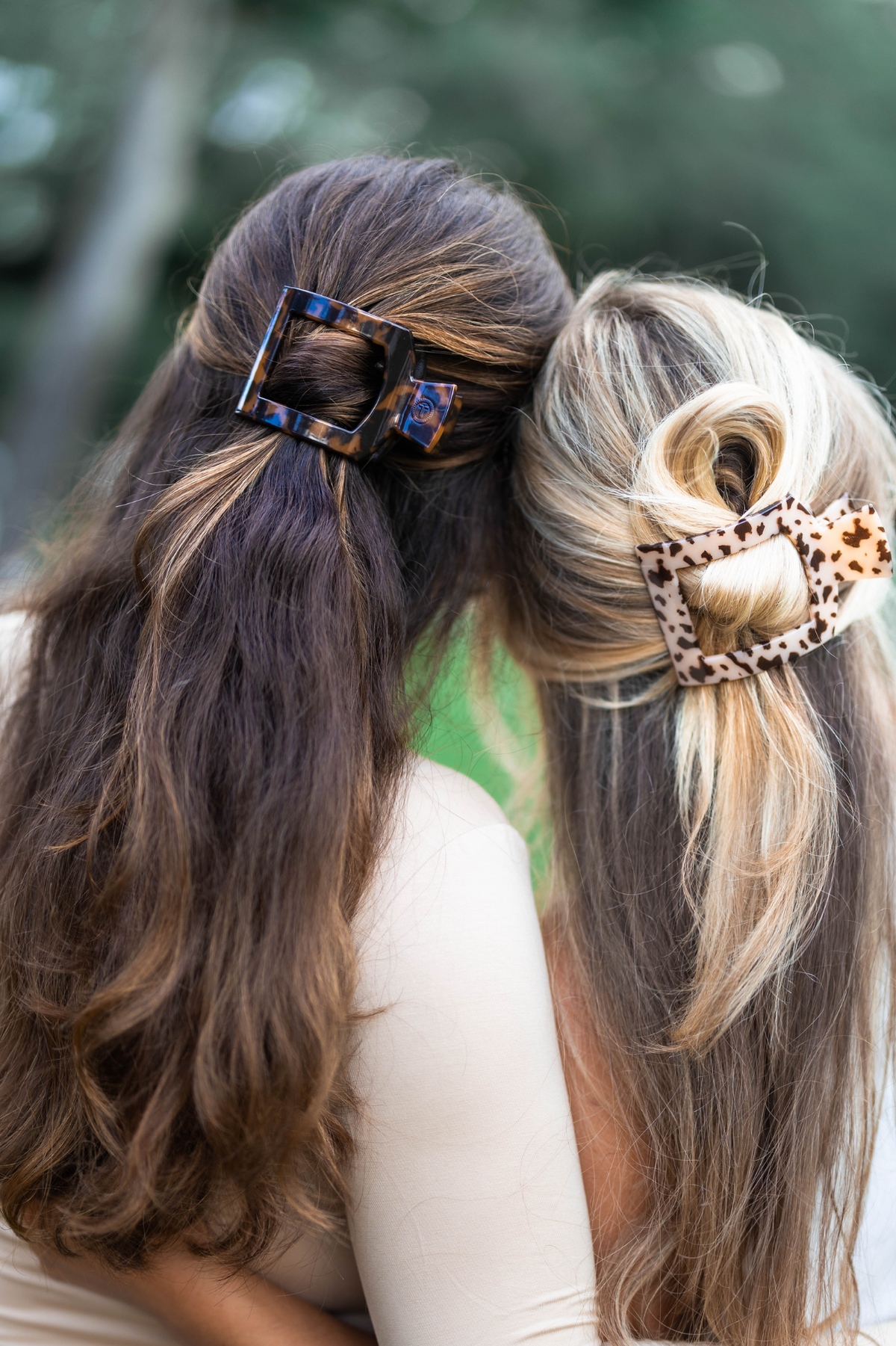 Tortoise | Medium | Flat Square Hair Clip