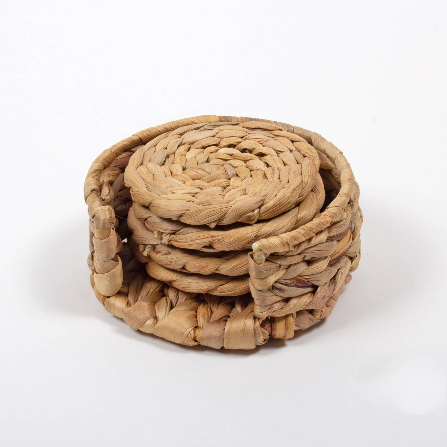 Natural Woven Coaster Set