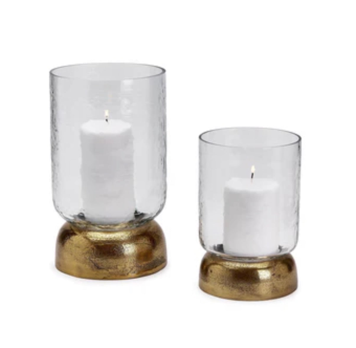 Hurricane Brass Base set of 2