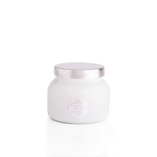 Volcano White Petite Signature Jar Candle