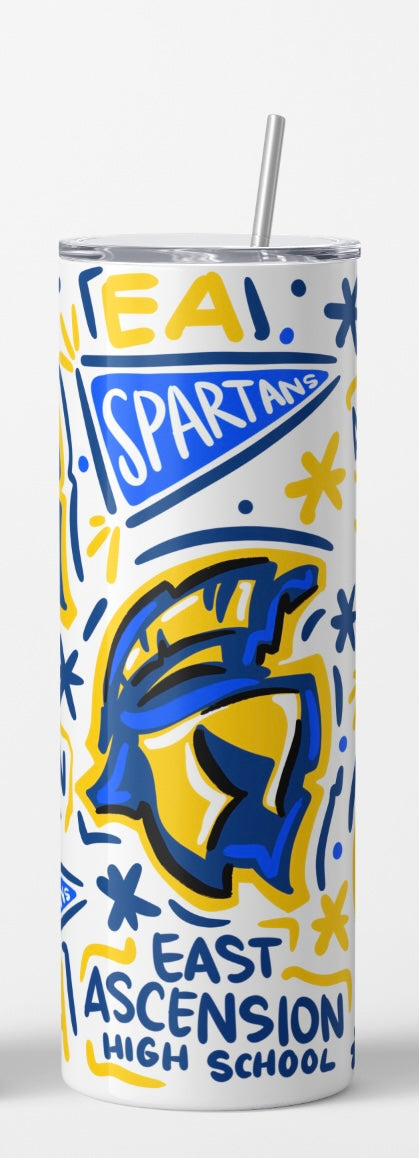 East Ascension High School Stainless Steel Tumbler