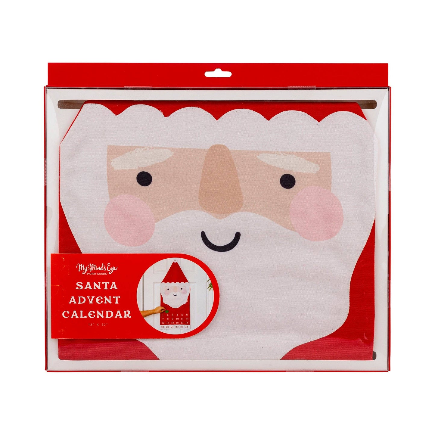 Santa Canvas Advent Calendar