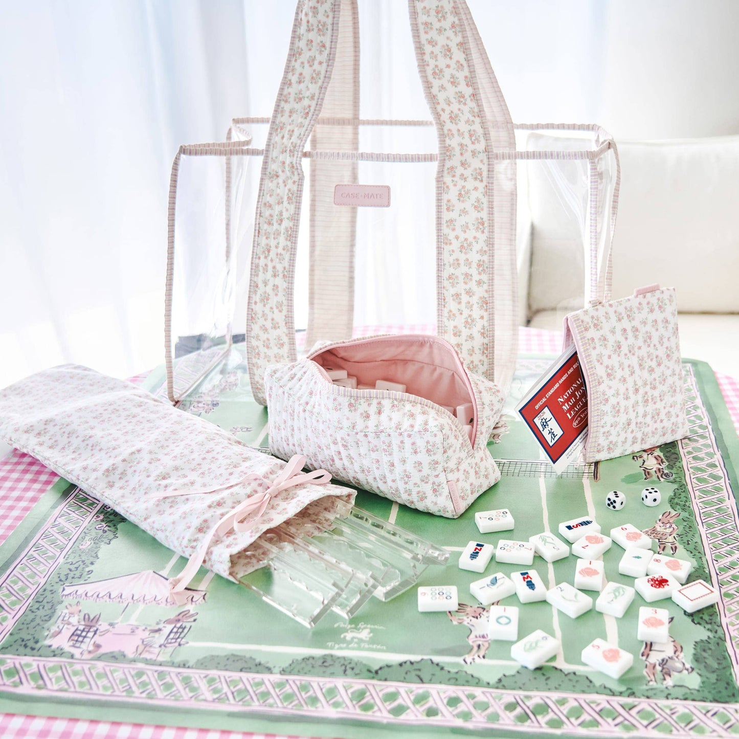 Case-Mate Mahjong Jelly Tote Set