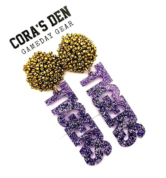 Tigers Earrings