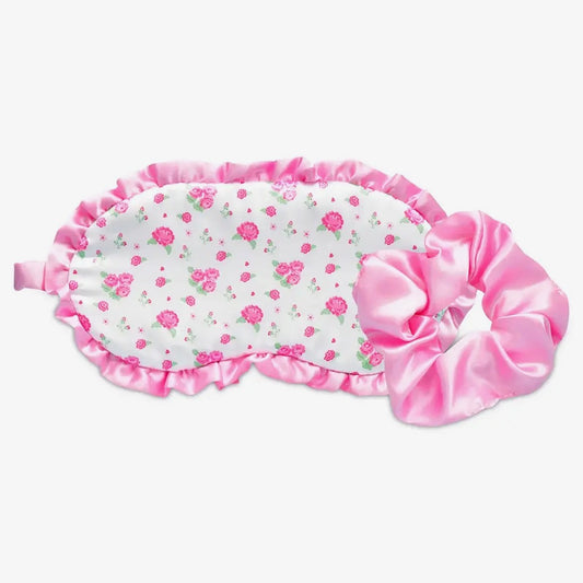 BP Pretty in Pink Eye Mask & Scrunchie Set