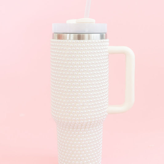Tumbler-Cream Pearl Tumbler