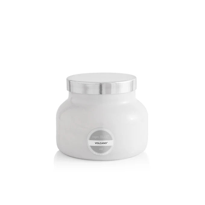Volcano White Signature Jar Candle