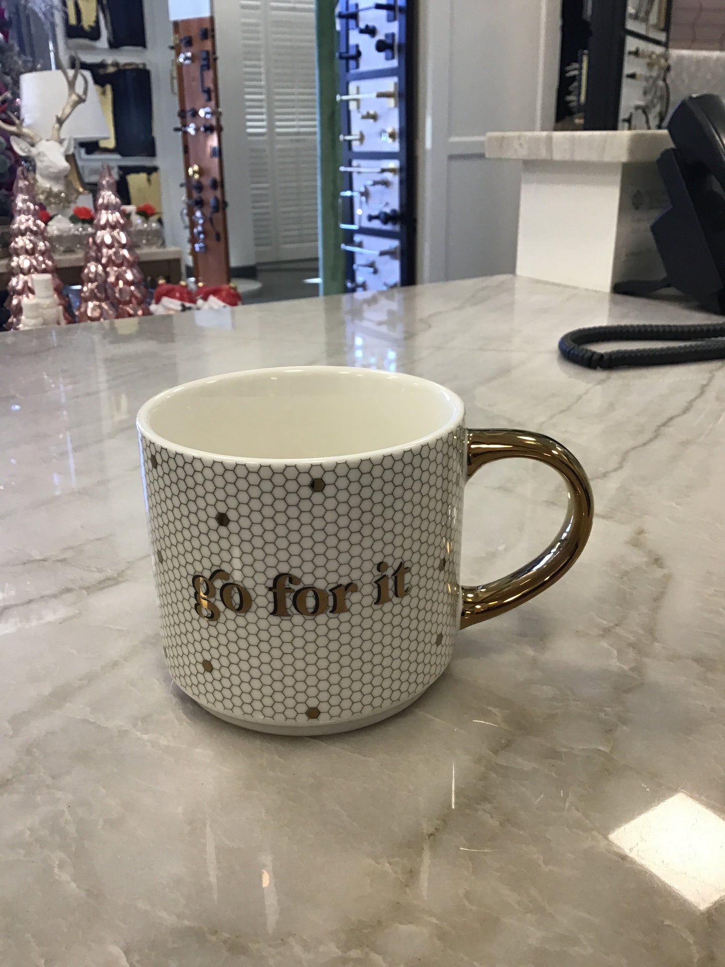 Go For It Tile Mug