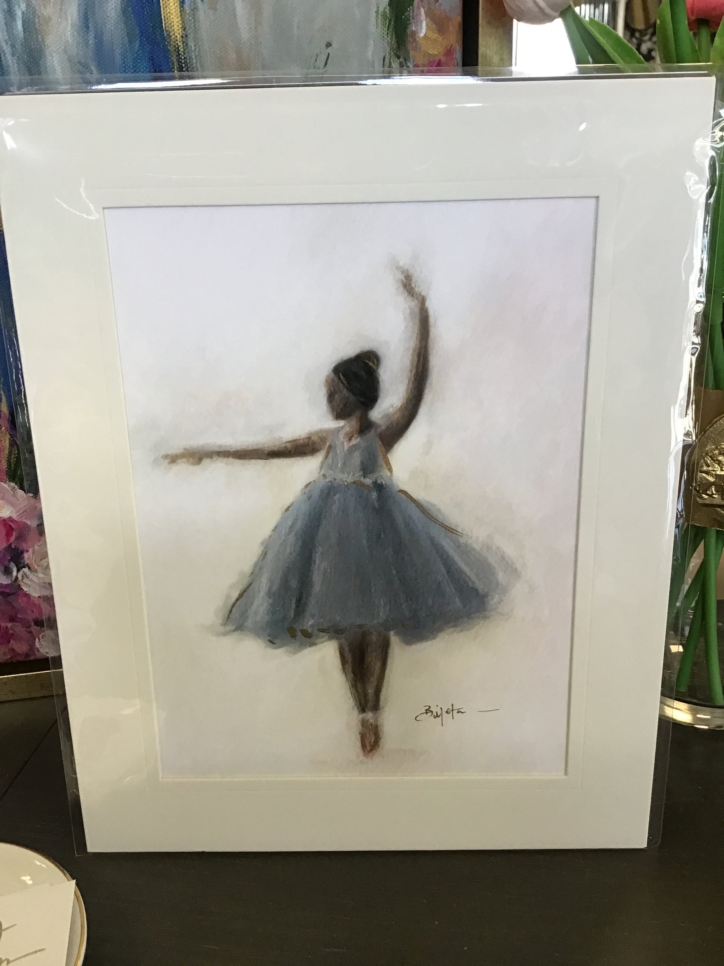 BM Ballerina Art Print
