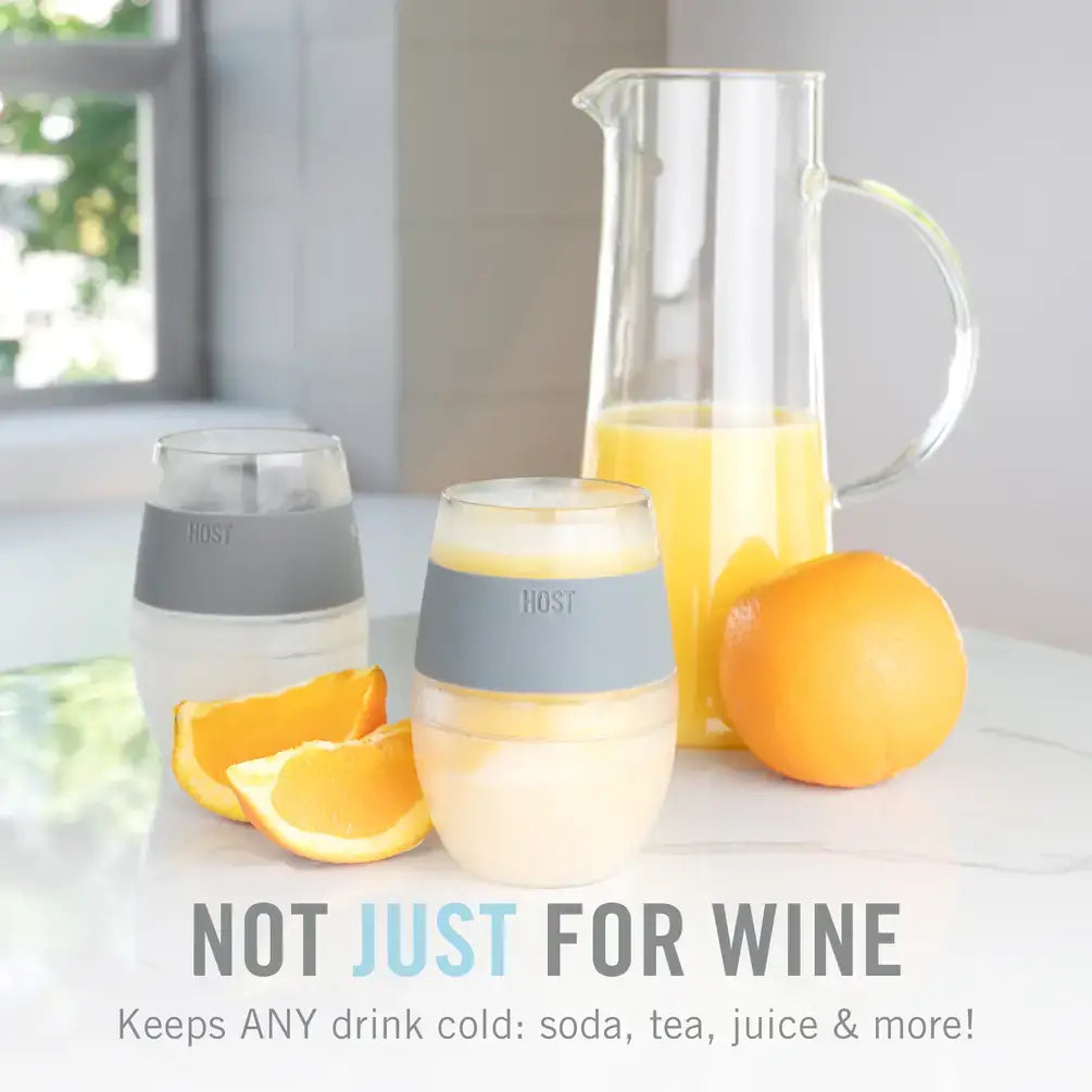 Wine FREEZE™ Cooling Cups - Asst Tinted Colors - CDU of 12