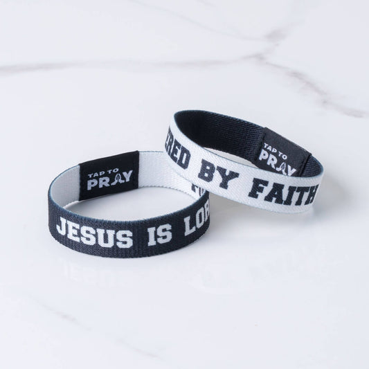 Tap To Pray™ Wristbands - Jesus Is Lord