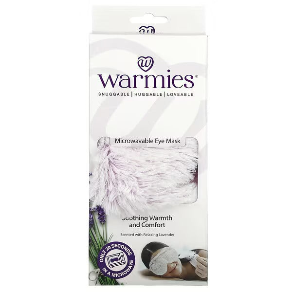 Marshmallow Lavender Warmies Eye Mask