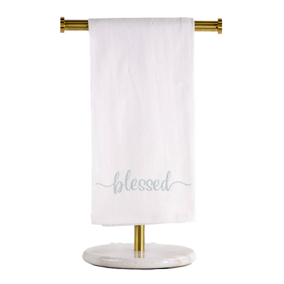 Blessed Flour Sack Hand Towel    White/Ice   20x28