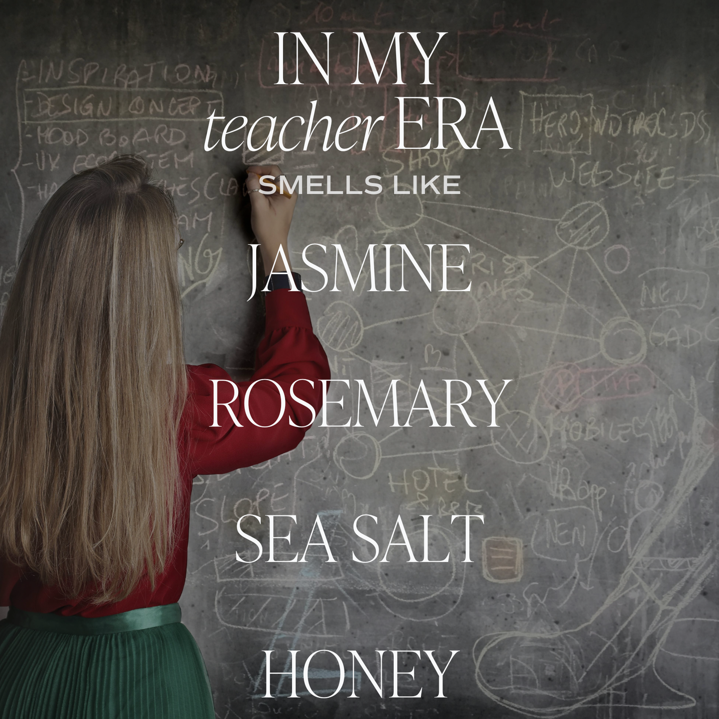 In My Teacher Era Soy Candle - Home Decor & Gifts