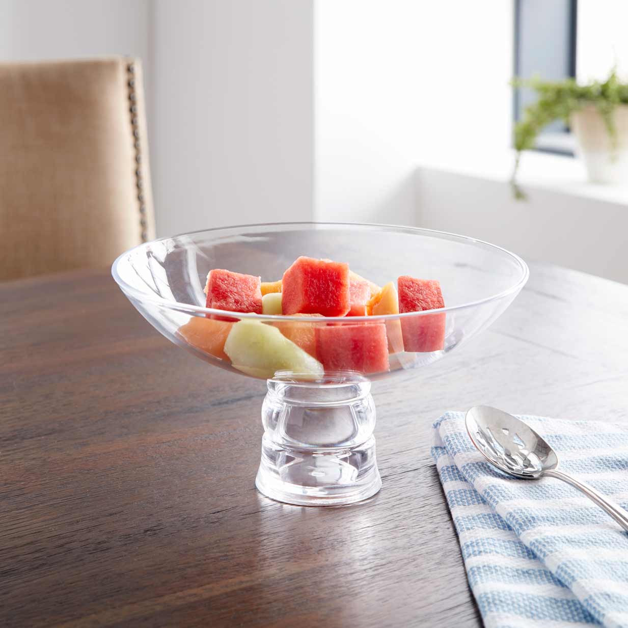 10" Round Fruit Bowl Stand