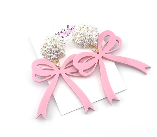 Large Bow Earrings